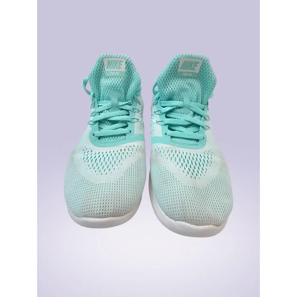 Nike Free RN Rio Teal Women’s Lace-Up Low Top Sneakers 831509-300